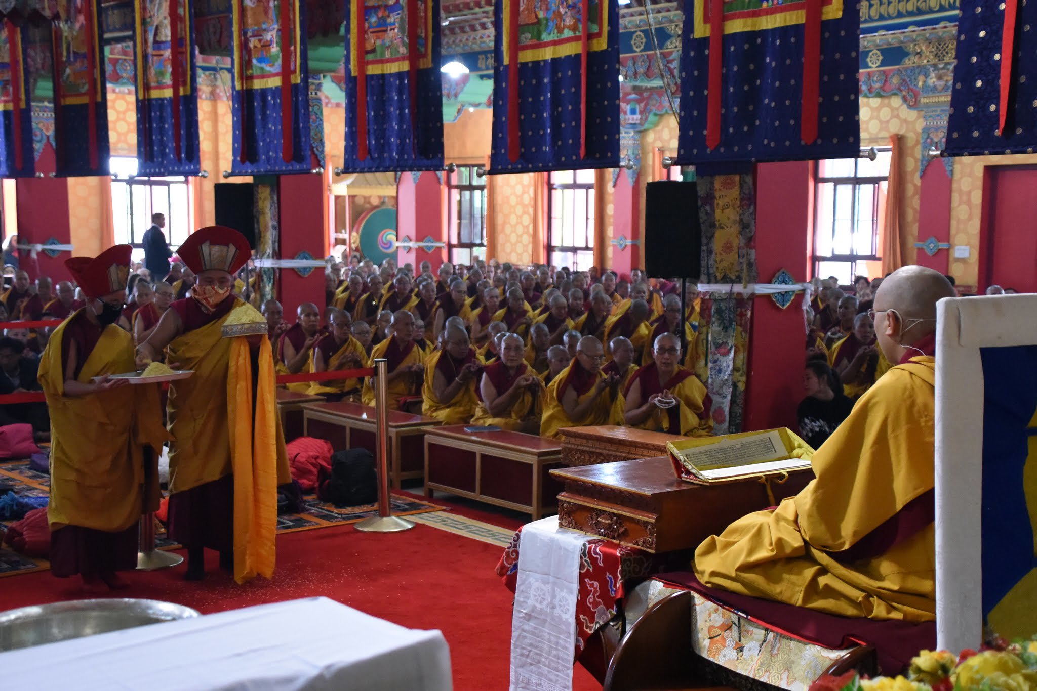 The Gyalwang Karmapa Opens the Third Arya Kshema Winter Dharma Gathering